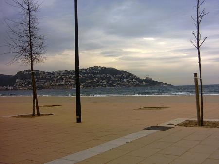La plage de Rosas !!